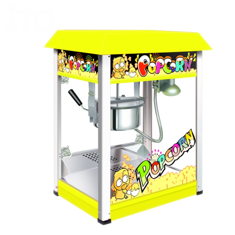 popcornmaskine gul